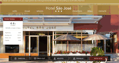 Desktop Screenshot of hotelsaojose.com